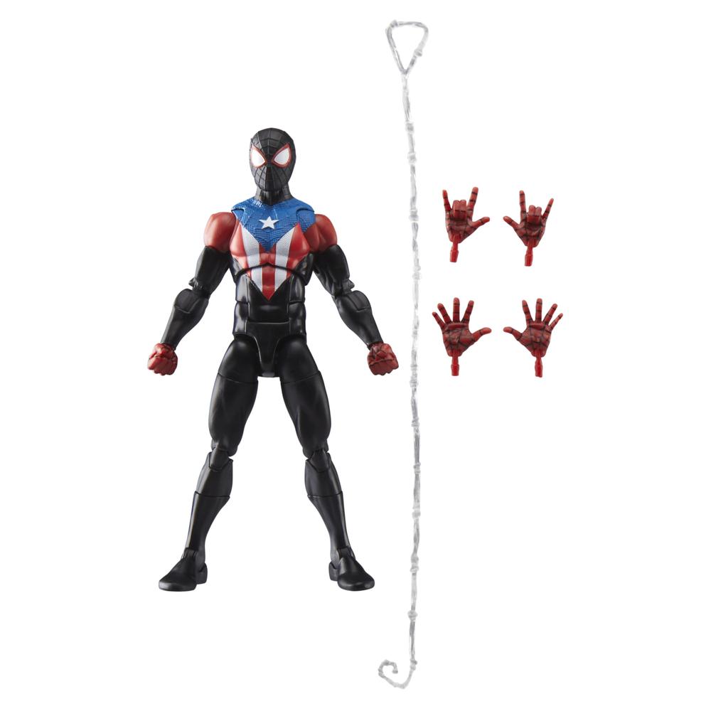FIGURA HASBRO MARVEL LEGENDS SERIES SPIDER-MAN 2 MILES MORALES (BORICUA SUIT)