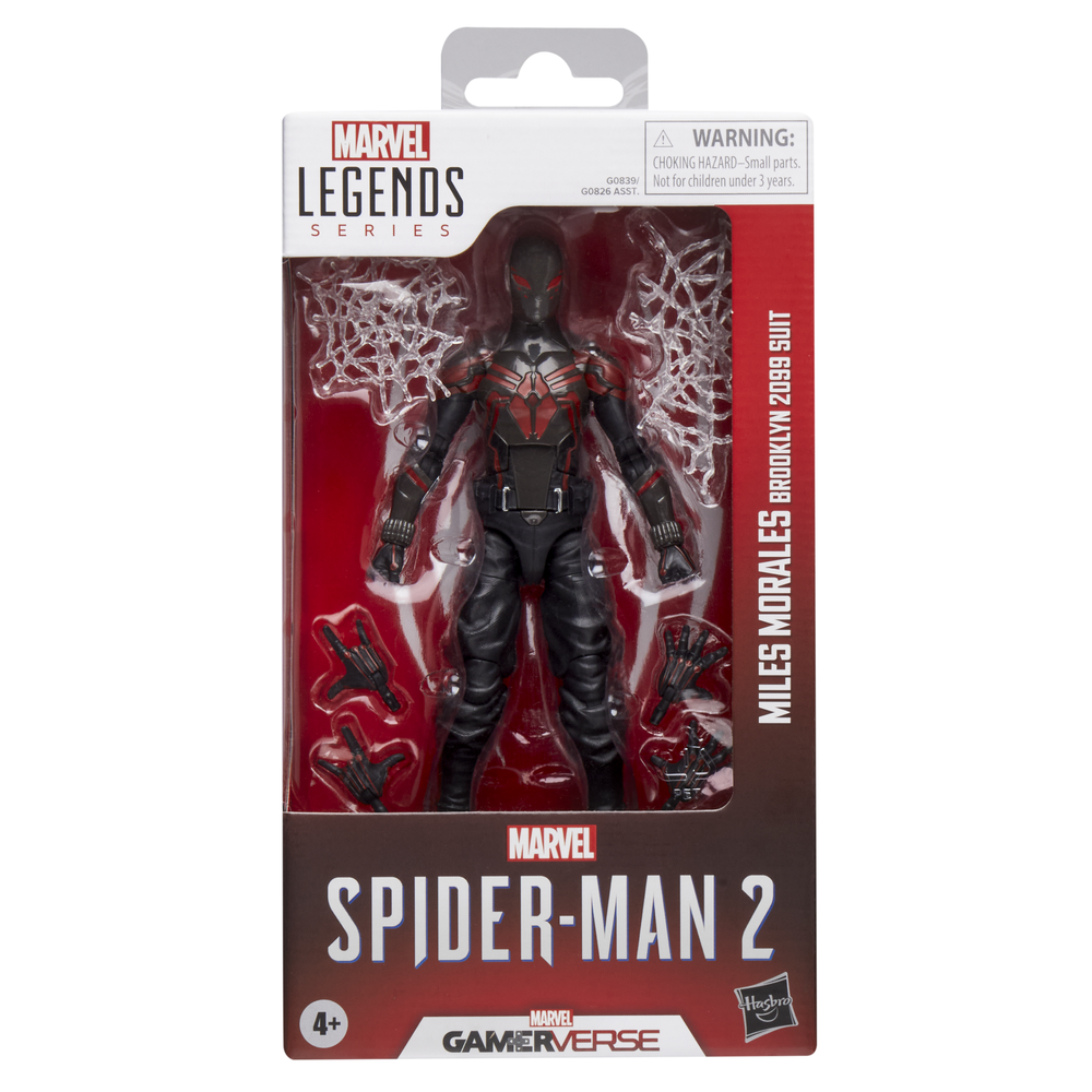 FIGURA HASBRO MARVEL LEGENDS SERIES SPIDER-MAN 2 MILES MORALES (BROOKLYN 2099 SUIT)