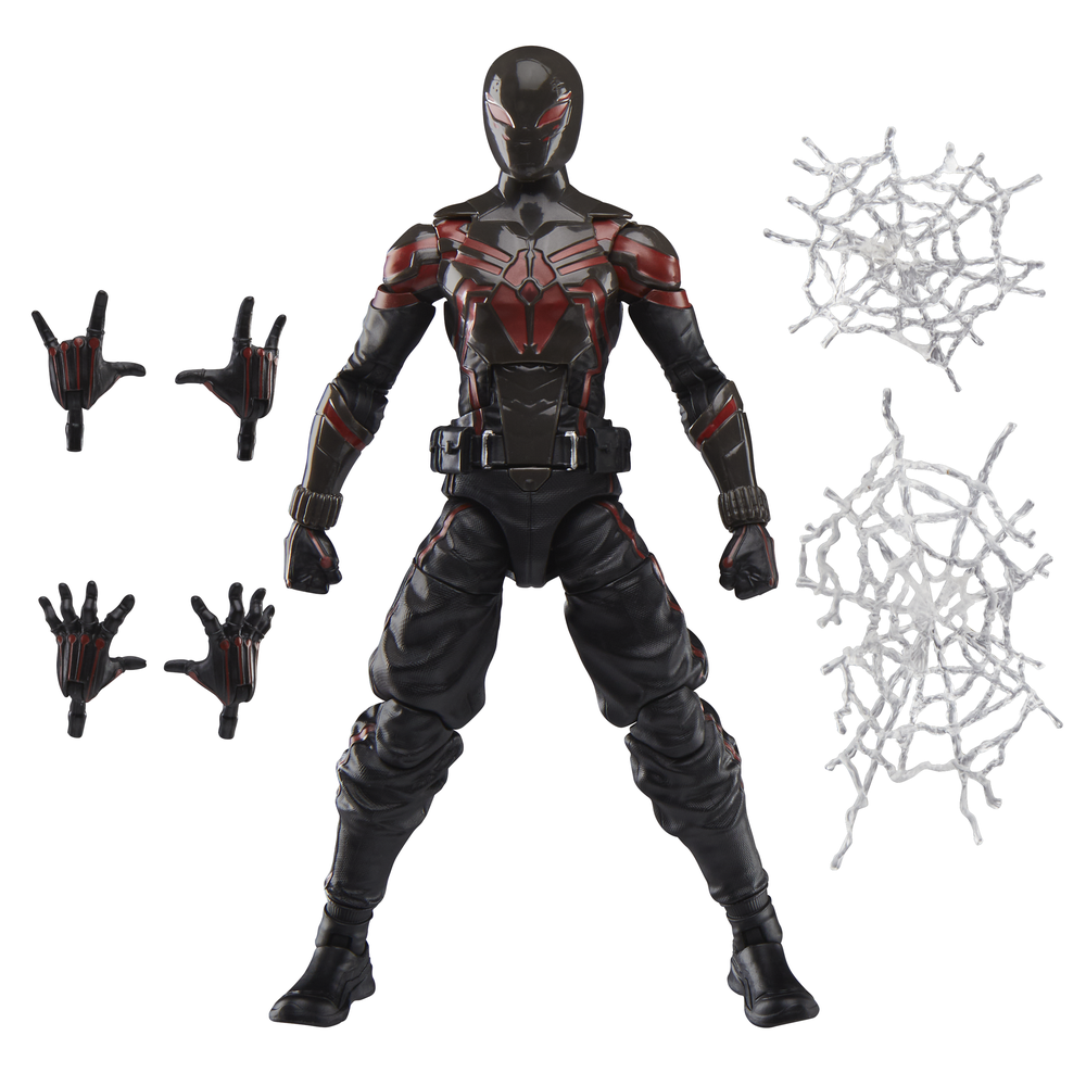 FIGURA HASBRO MARVEL LEGENDS SERIES SPIDER-MAN 2 MILES MORALES (BROOKLYN 2099 SUIT)