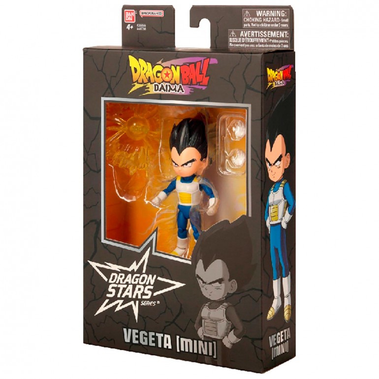FIGURA BANDAI DRAGON STARS SERIES DRAGON BALL DAIMA VEGETA (MINI)