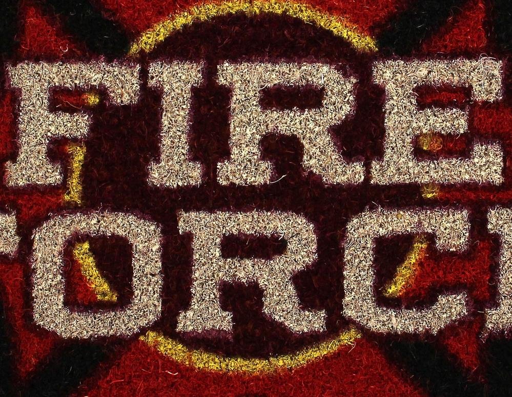 FELPUDO 60X40 CM LOGO FIRE FORCE
