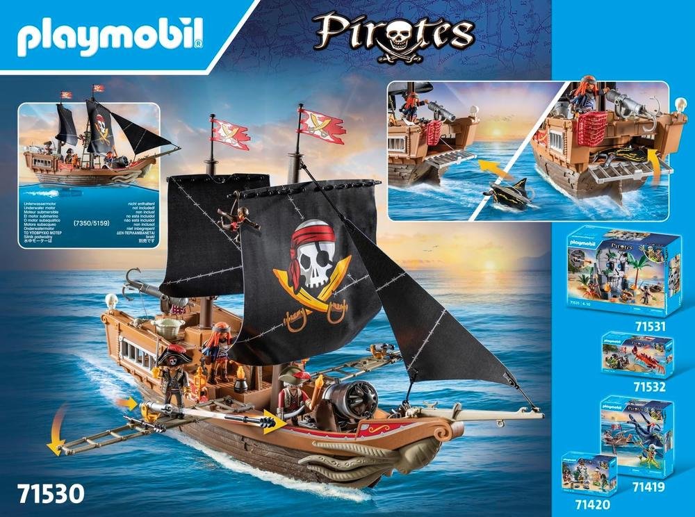 PLAYMOBIL GRAN BARCO PIRATA