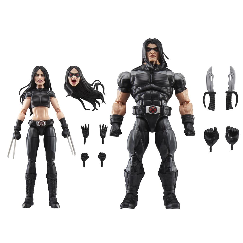 FIGURA HASBRO MARVEL LEGENDS SERIES X FOCE X-23 & WARPATH