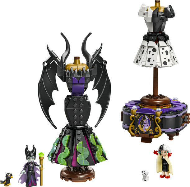 LEGO DISNEY TRAJES DE MALÉFICA Y CRUELLA