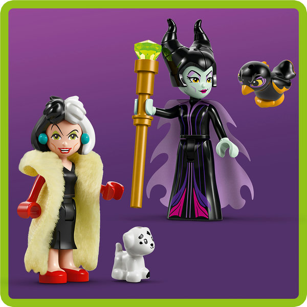 LEGO DISNEY TRAJES DE MALÉFICA Y CRUELLA