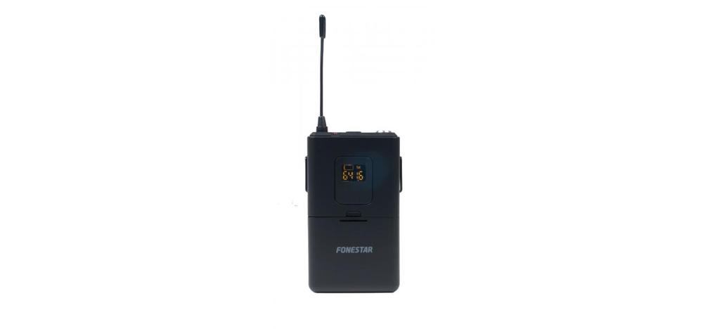 MICROFONO INALAMBRICO FONESTAR WI-MIC PETACA UHF