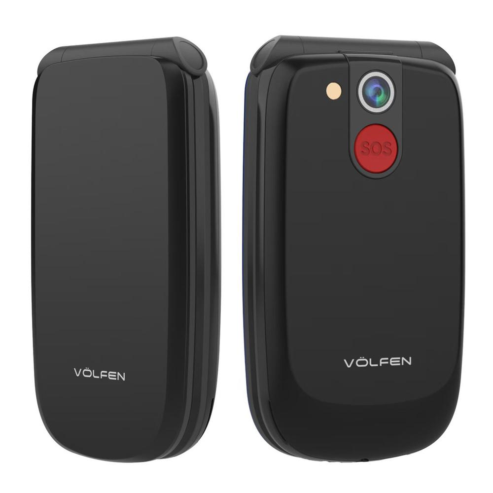 TELEFONO MOVIL VOLFEN ASTRO FLIP 4G NEGRO
