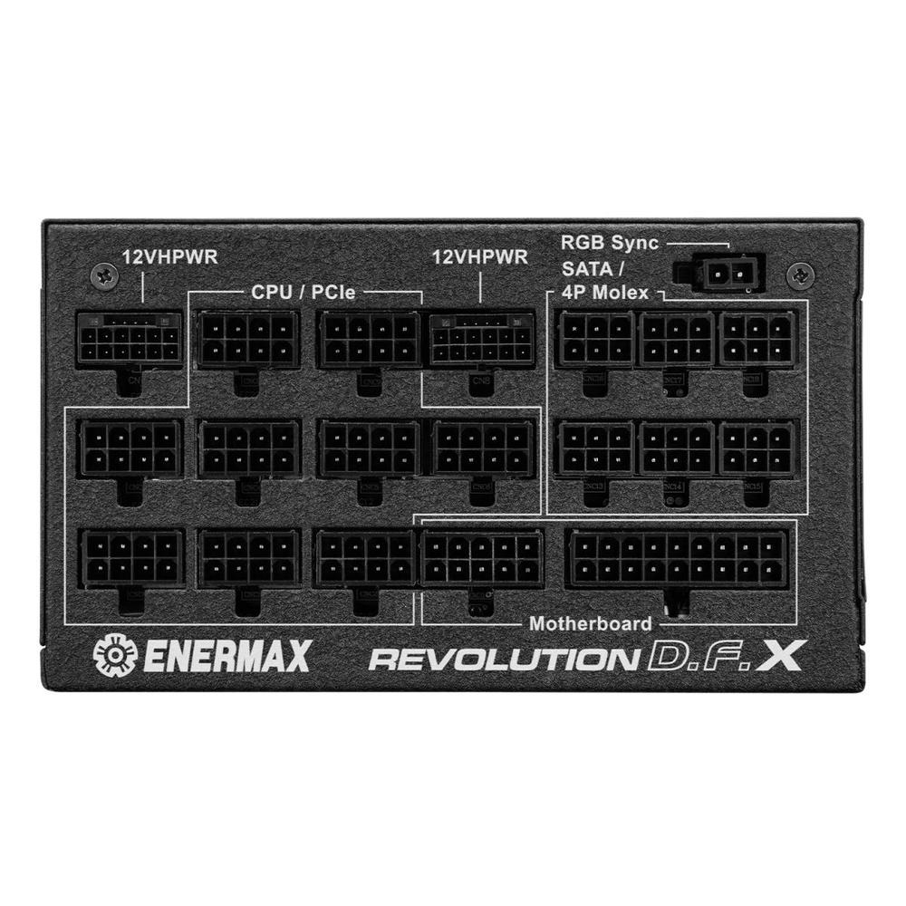 FUENTE DE ALIMENTACION ENERMAX REVOLUTION D.F. X 1650W 80+ GOLD MODULAR