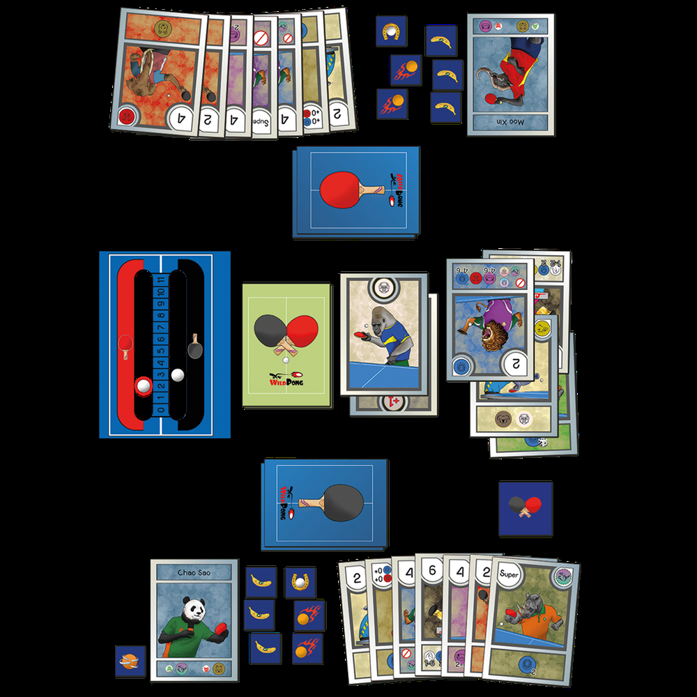 JUEGO DE MESA WILD PONG