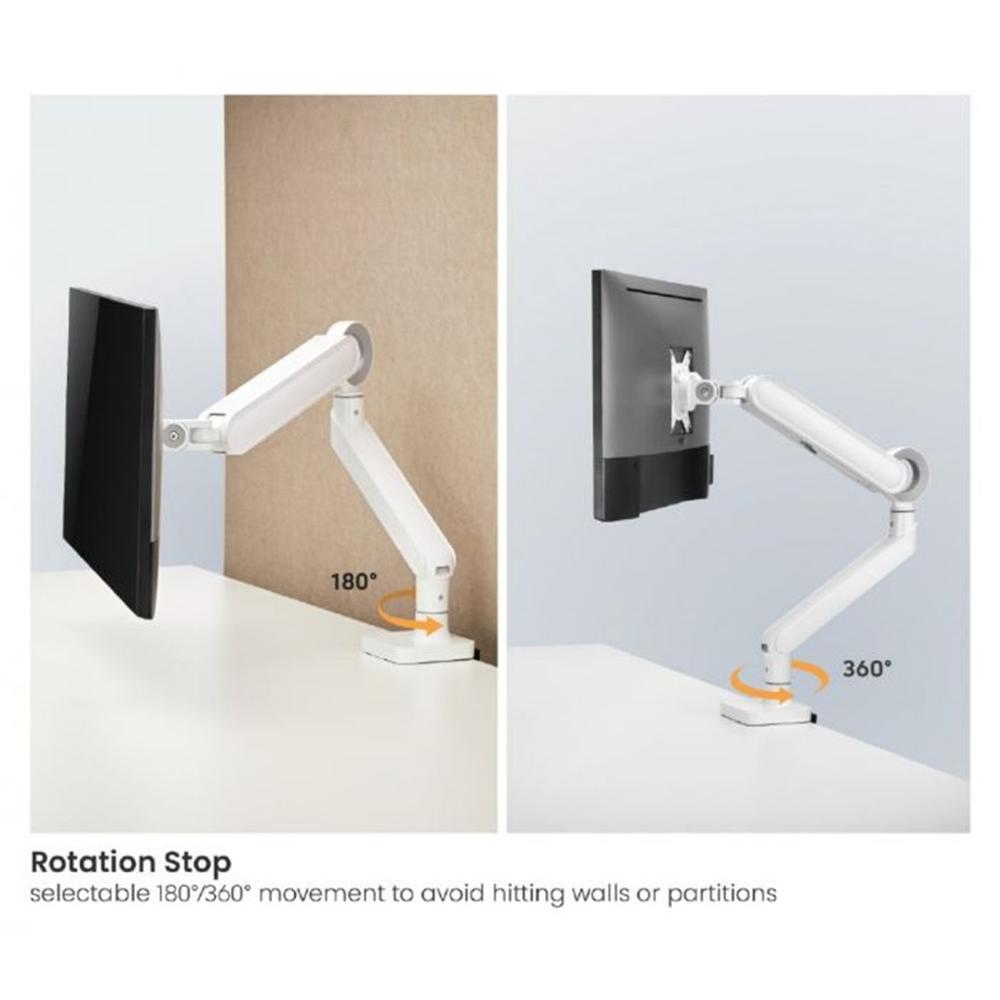 SOPORTE MESA EQUIP VESA HASTA 35" 100X100 MAX 10.5KG BLANCO