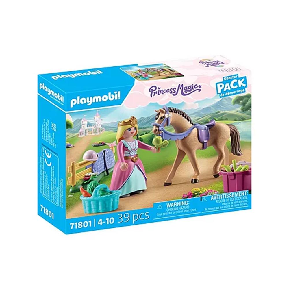 PLAYMOBIL - Starter Pack Princesa con caballo