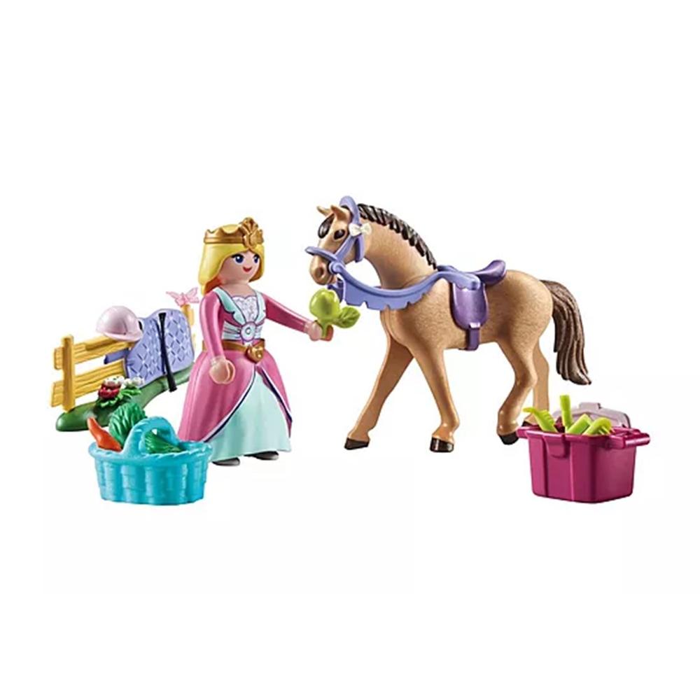 PLAYMOBIL - Starter Pack Princesa con caballo