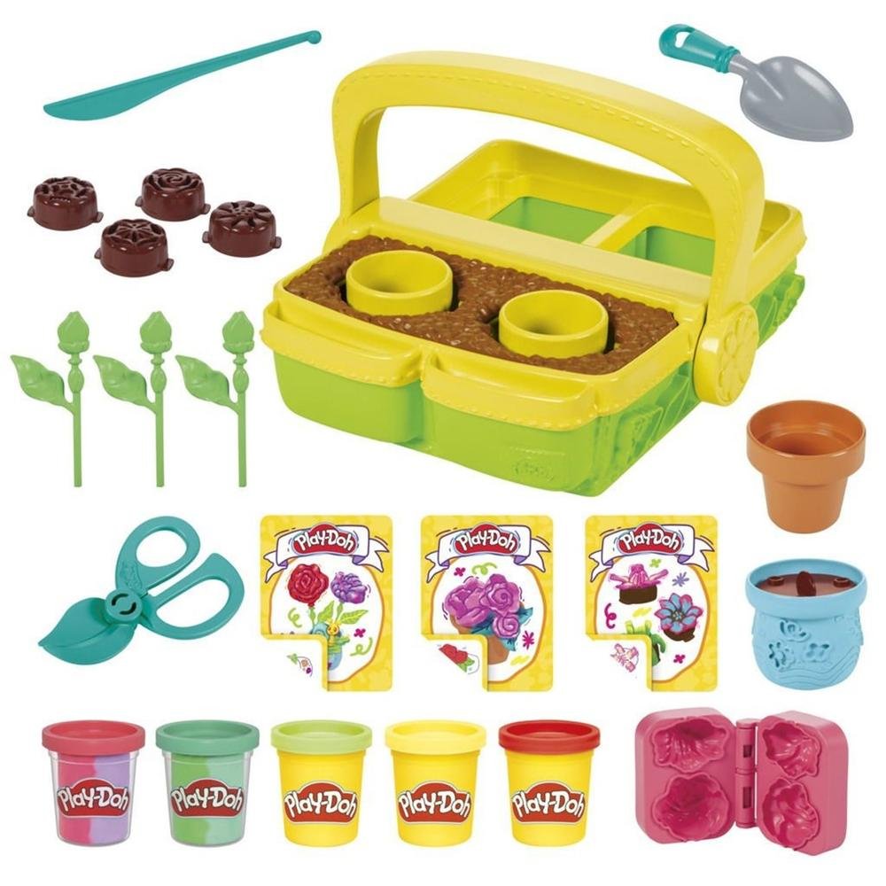 JUEGO HASBRO PLAY-DOH BLOOMING FLOWERS