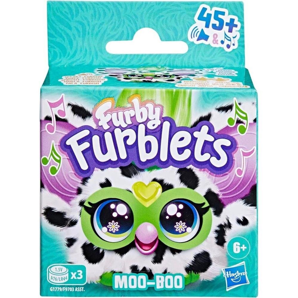 JUGUETE INTERACTIVO HASBRO FURBY FURBLET MOO BOO