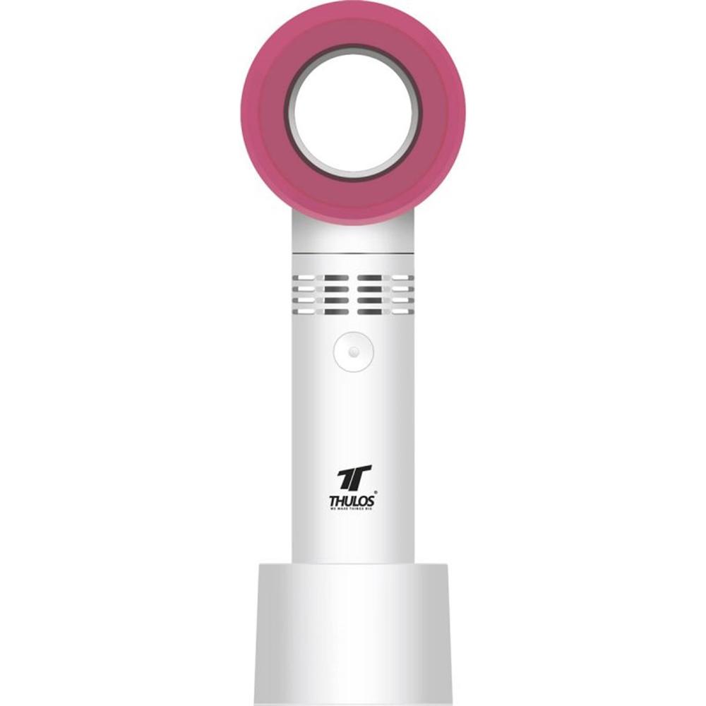 VENTILADOR PORTATIL THULOS TH-MFN-03 BLANCO/ROSA