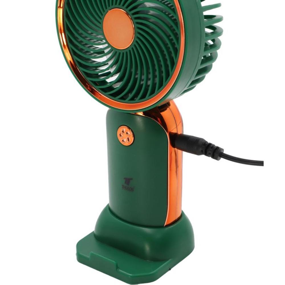VENTILADOR PORTATIL THULOS TH-MFN-05 VERDE