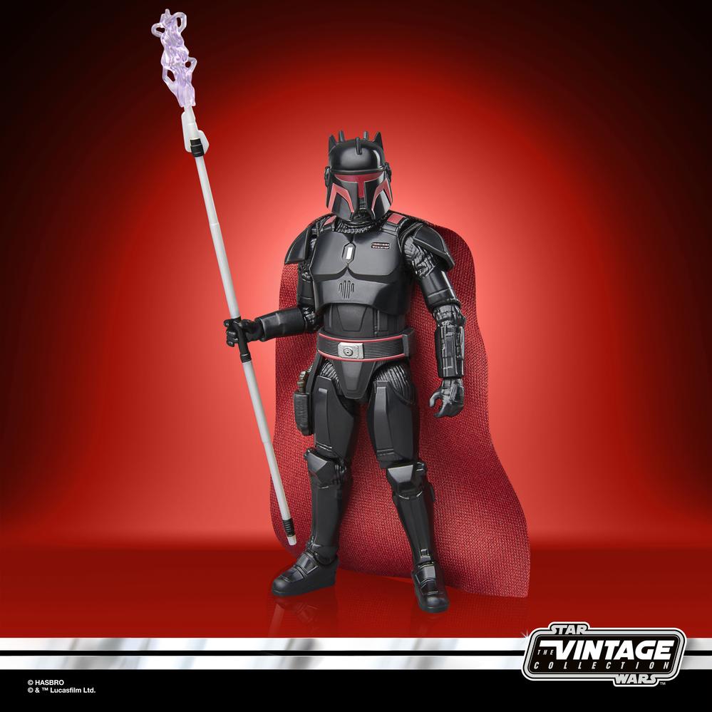 FIGURA HASBRO STAR WARS THE VINTAGE COLLECTION THE MANDALORIAN MOFF GIDEON DARK TROOPER ARMOR