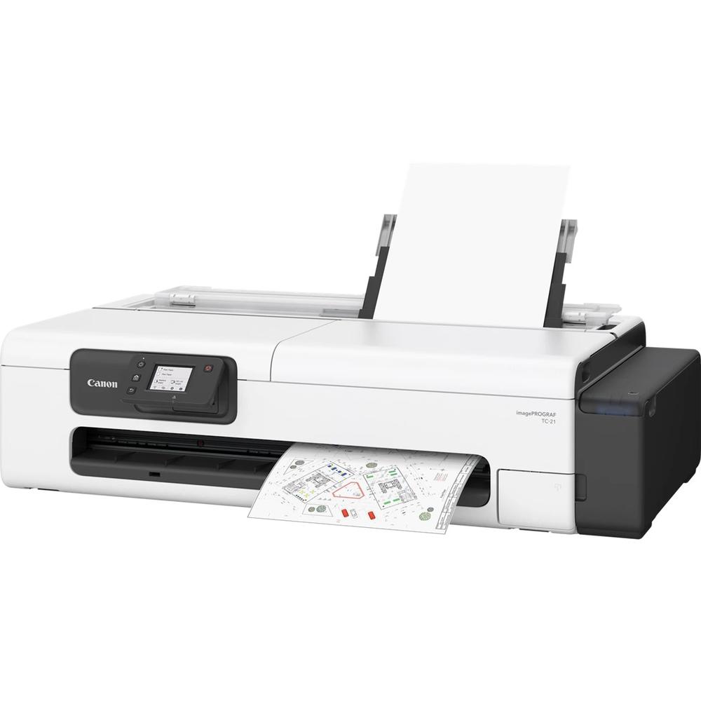 PLOTTER CANON TC-21 IMAGEPROGRAF A1 24"/ 2400PPP/ USB/ RED/ WIFI/ DISEÑO CAD/ TINTA PIGMENTADA 4 COLORES