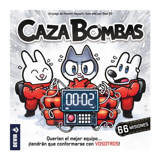 JUEGO DE MESA CAZA BOMBAS