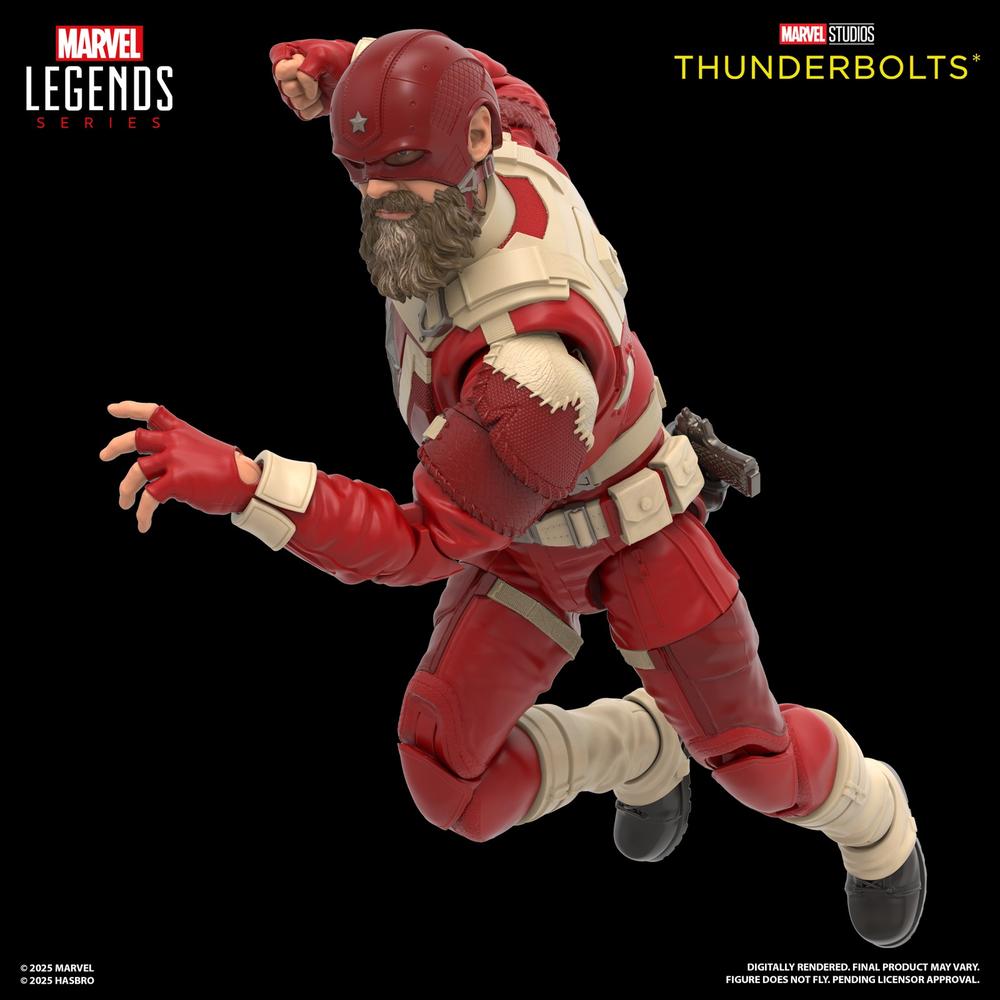 FIGURA HASBRO MARVEL STUDIOS THUNDERBOLTS MARVEL LEGENDS SERIES YELENA BELOVA & RED GUARDIAN 15CM