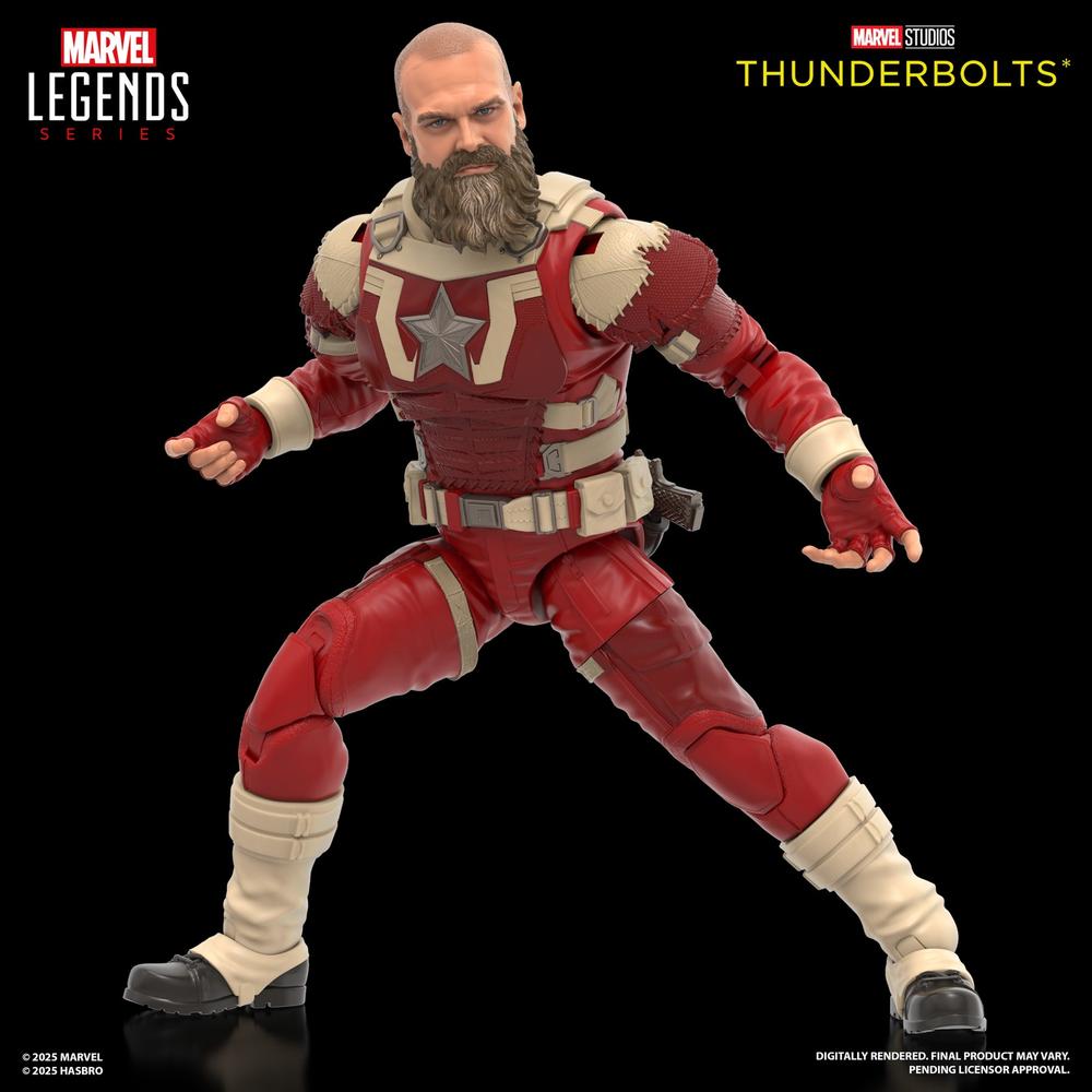 FIGURA HASBRO MARVEL STUDIOS THUNDERBOLTS MARVEL LEGENDS SERIES YELENA BELOVA & RED GUARDIAN 15CM