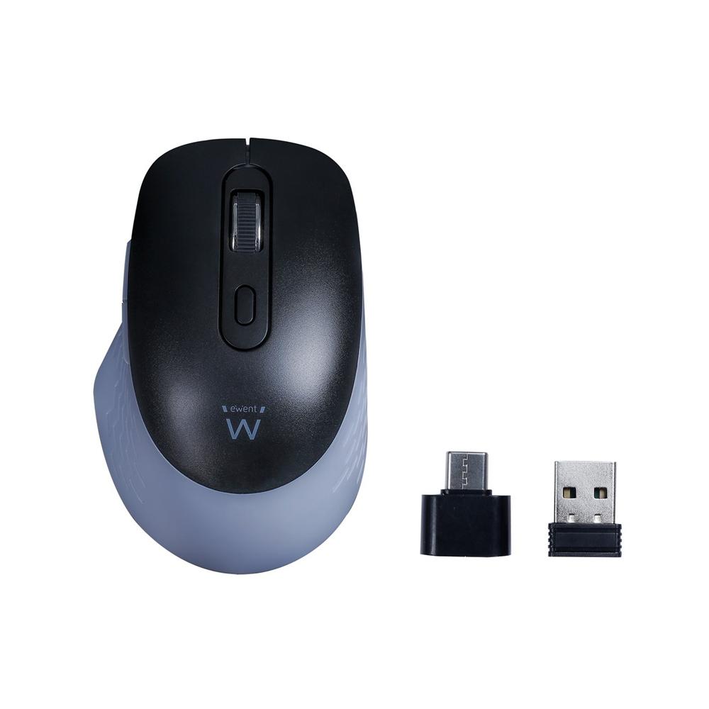 RATON INALAMBRICO EWENT EW3243 NEGRO/GRIS