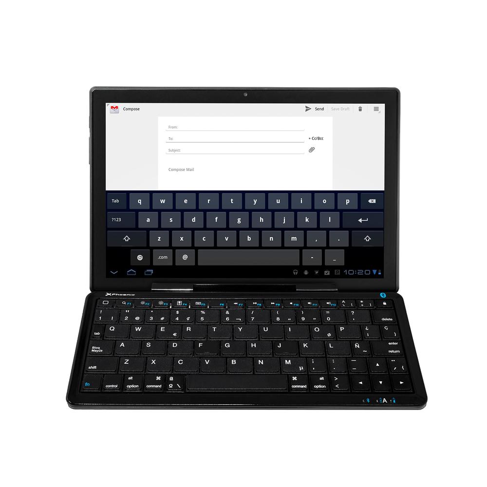 Mini teclado bluetooth con soporte para tablet y Movil smartphone universal