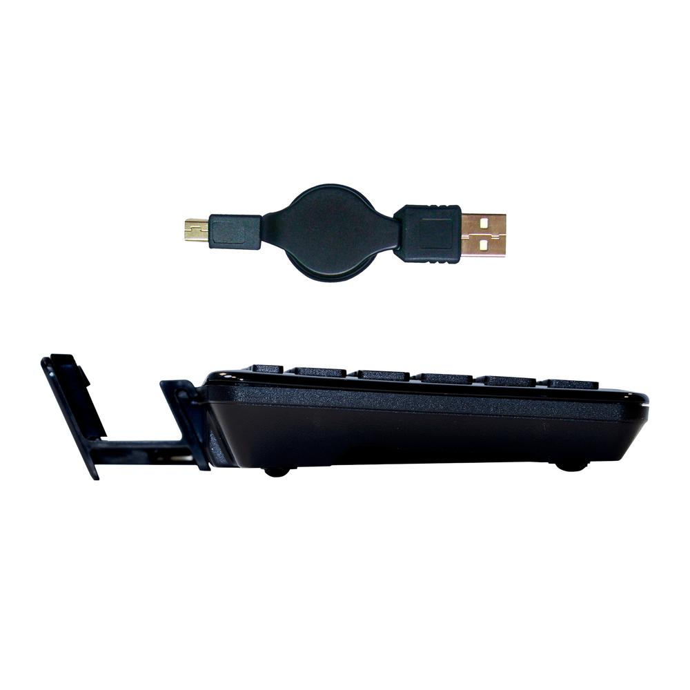 Mini teclado bluetooth con soporte para tablet y Movil smartphone universal