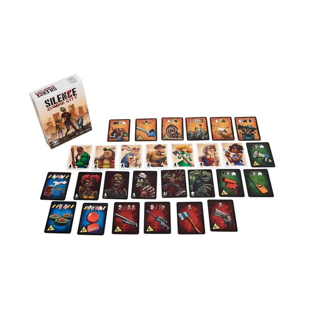 JUEGO DE MESA SILENCE: ZOMBIE CITY