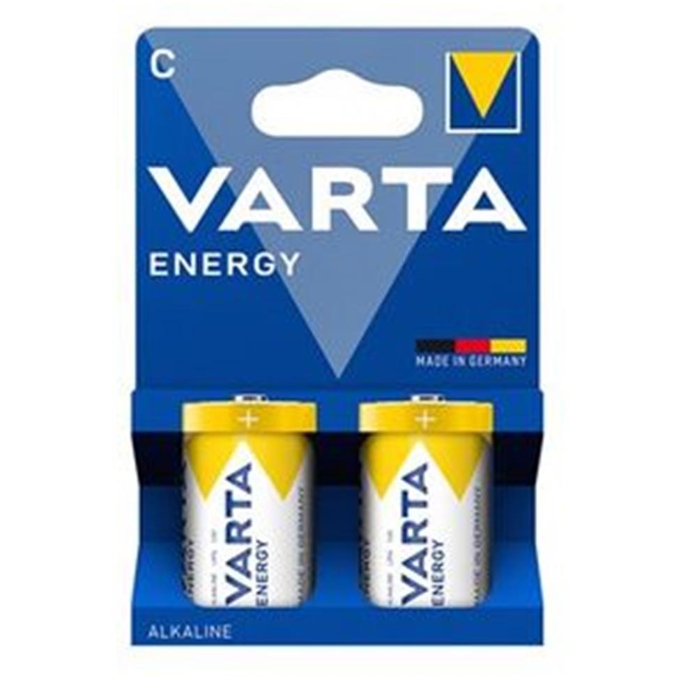 BLISTER PILAS VARTA ALCALINAS ENERGY LR14 C/ 2 PILAS