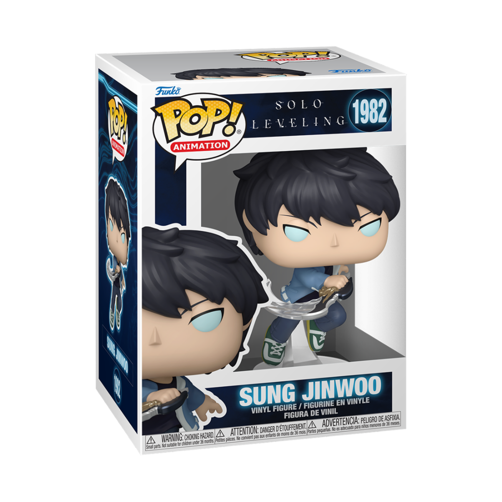 FUNKO POP SOLO LEVELING SUNG JINWOO OPCIÓN CHASE ALEATORIA