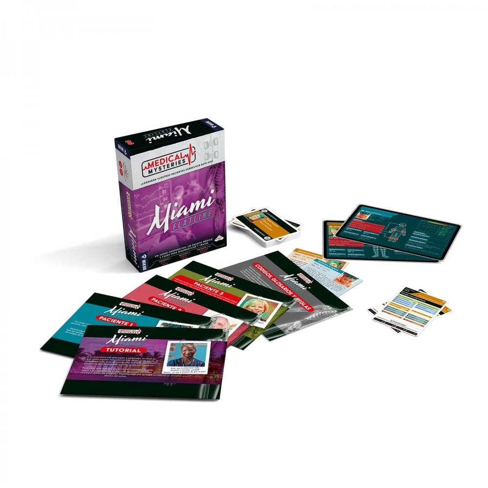 JUEGO DE MESA MEDICAL MYSTERIES MIAMI