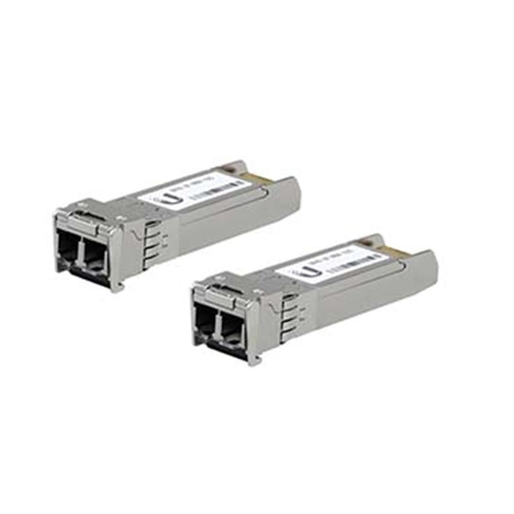 MODULO TRANSCEPTOR UBIQUITI UACC-OM-MM-10G-D-2 SFP+ 2 UNIDADES