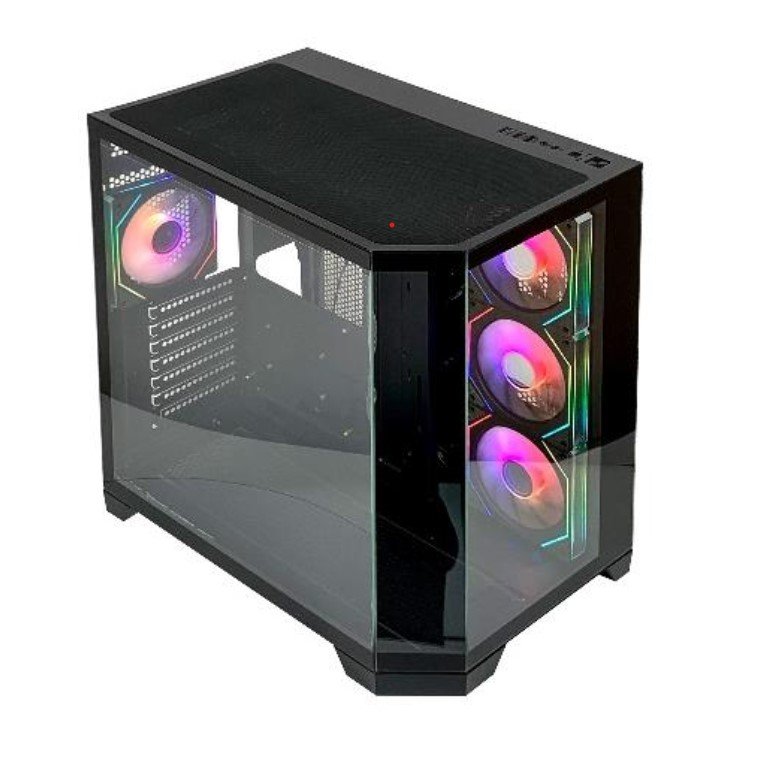 CAJA ORDENADOR GAMING L-LINK NOVA RGB ATX USB 3.0 SIN FUENTE