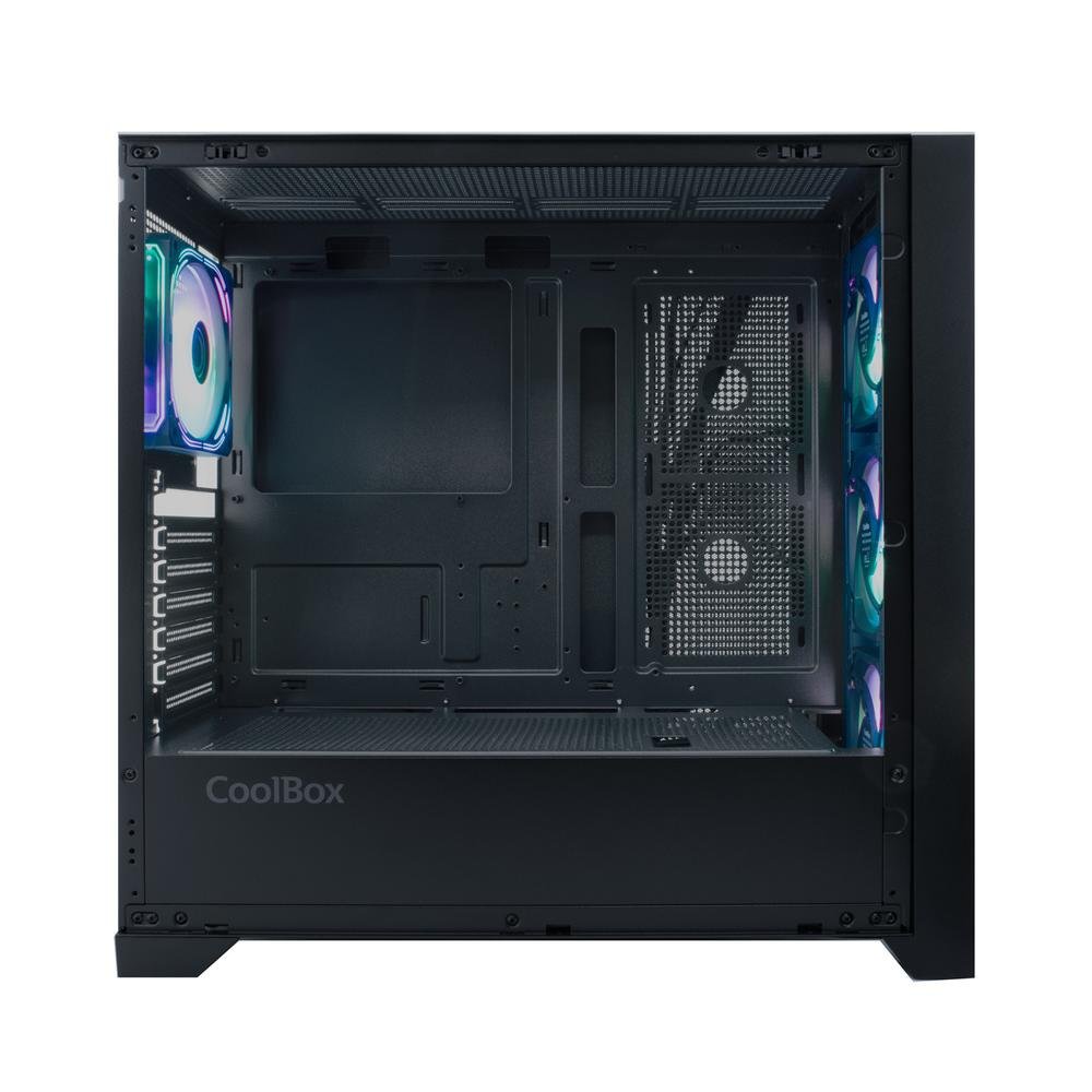 CAJA ORDENADOR GAMING COOLBOX GE2000 DUALVIEW ARGB ATX