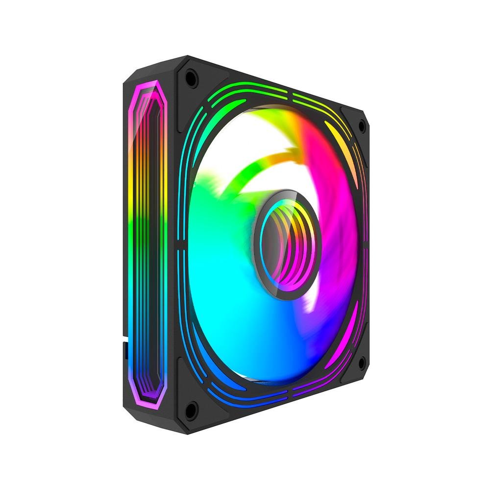 VENTILADOR CAJA COOLBOX INFINITY PRO ARGB 4 X 120MM