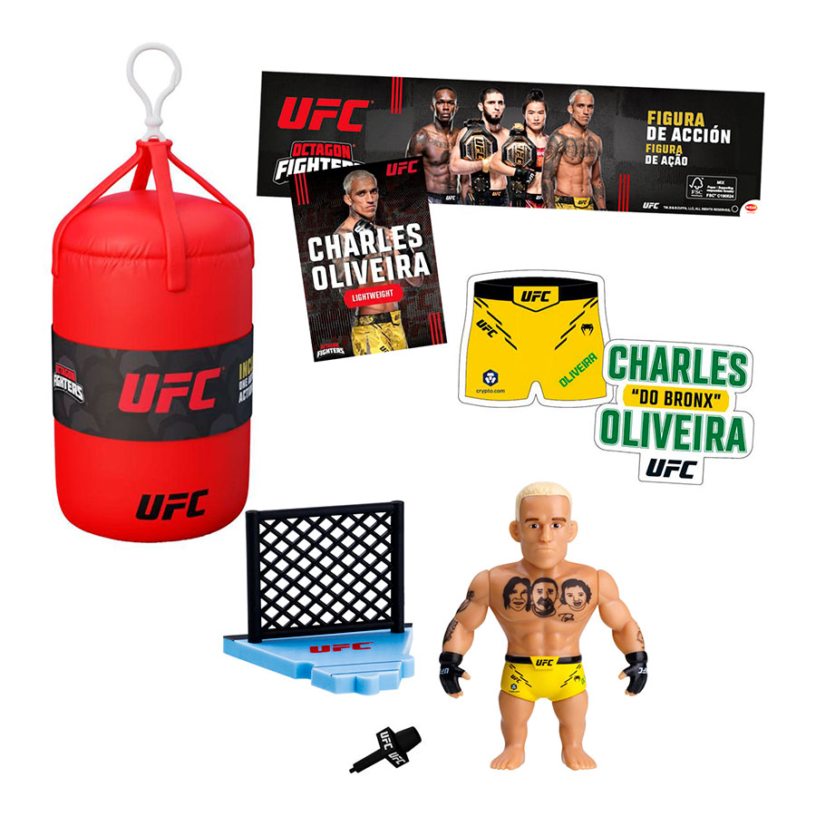 UFC PUNCHING BAG FIGURA ARTICULADA 7,5 CMS + SET LUCHA 1 UNIDAD ALEATORIA