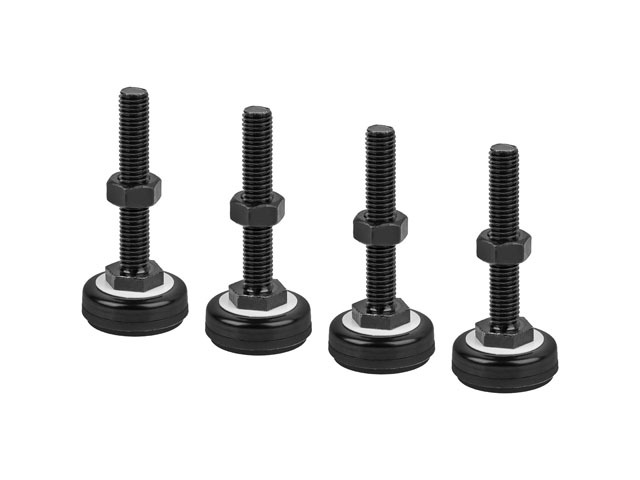 PIE LANBERG M10 PARA ARMARIO RACK 4 UNIDADES