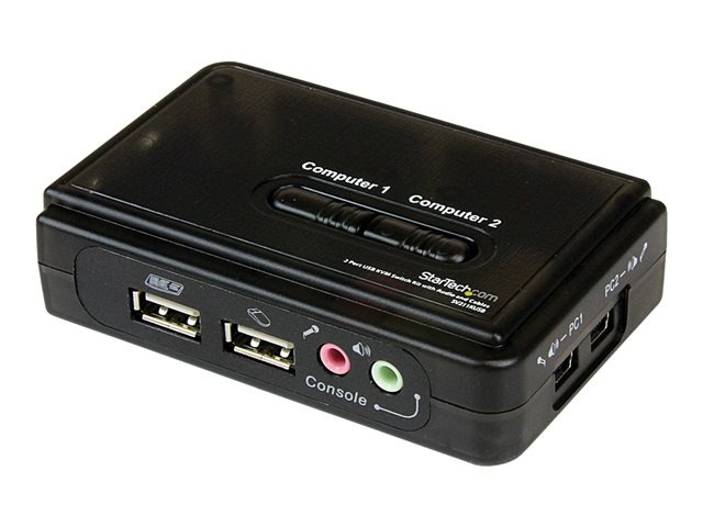 CONMUTADOR KVM STARTECH 2 PUERTOS TODO INCLUIDO