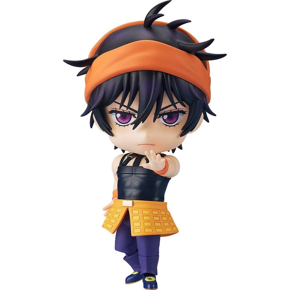 FIGURA MAX FACTORY JOJO'S BIZARRE ADVENTURE GOLDEN WIND NENDOROID RE-RUN NARANCIA GHIRGA 10CM