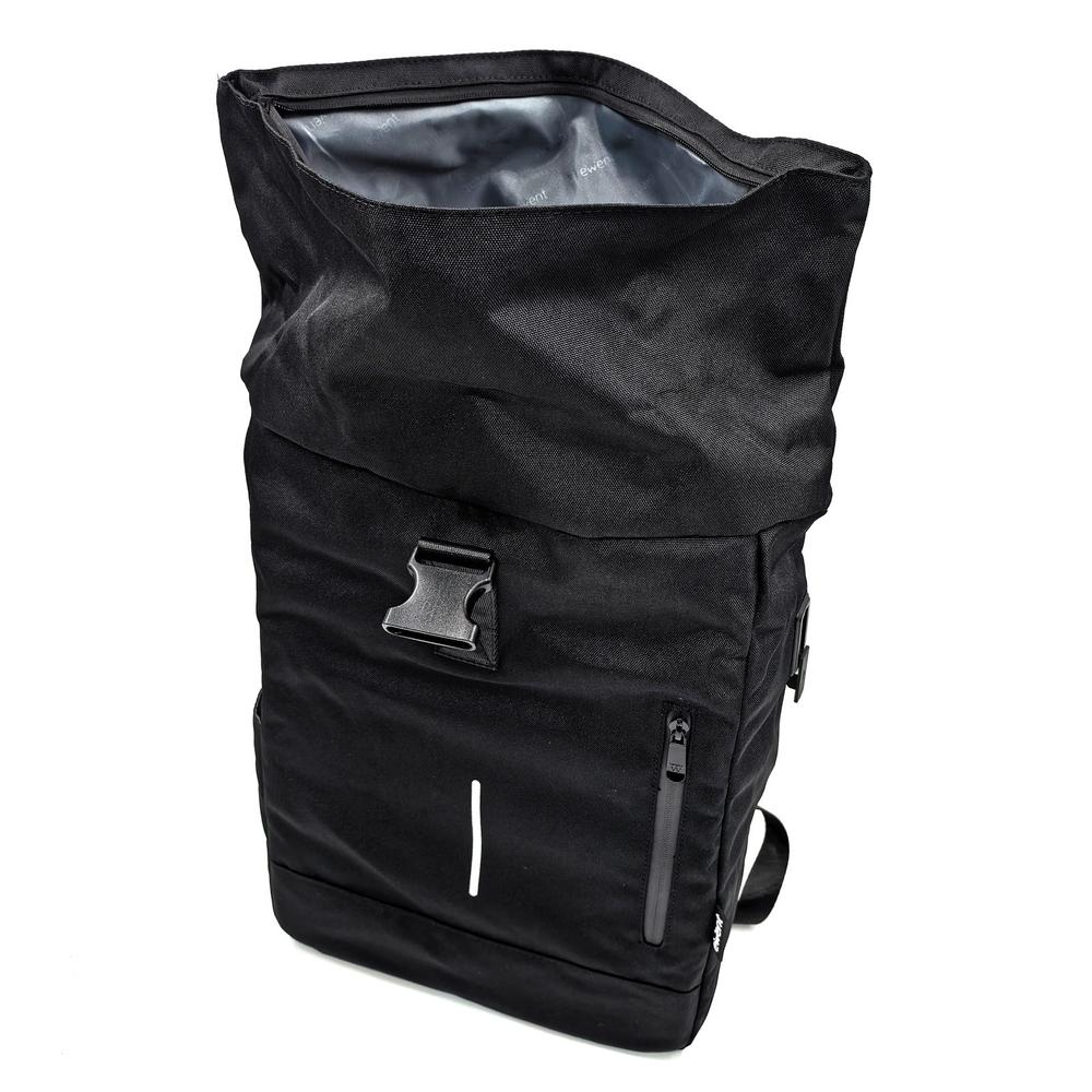 MOCHILA UNISEX EWENT TRENDY ROLL PARA PORTATIL 17.3" NEGRA