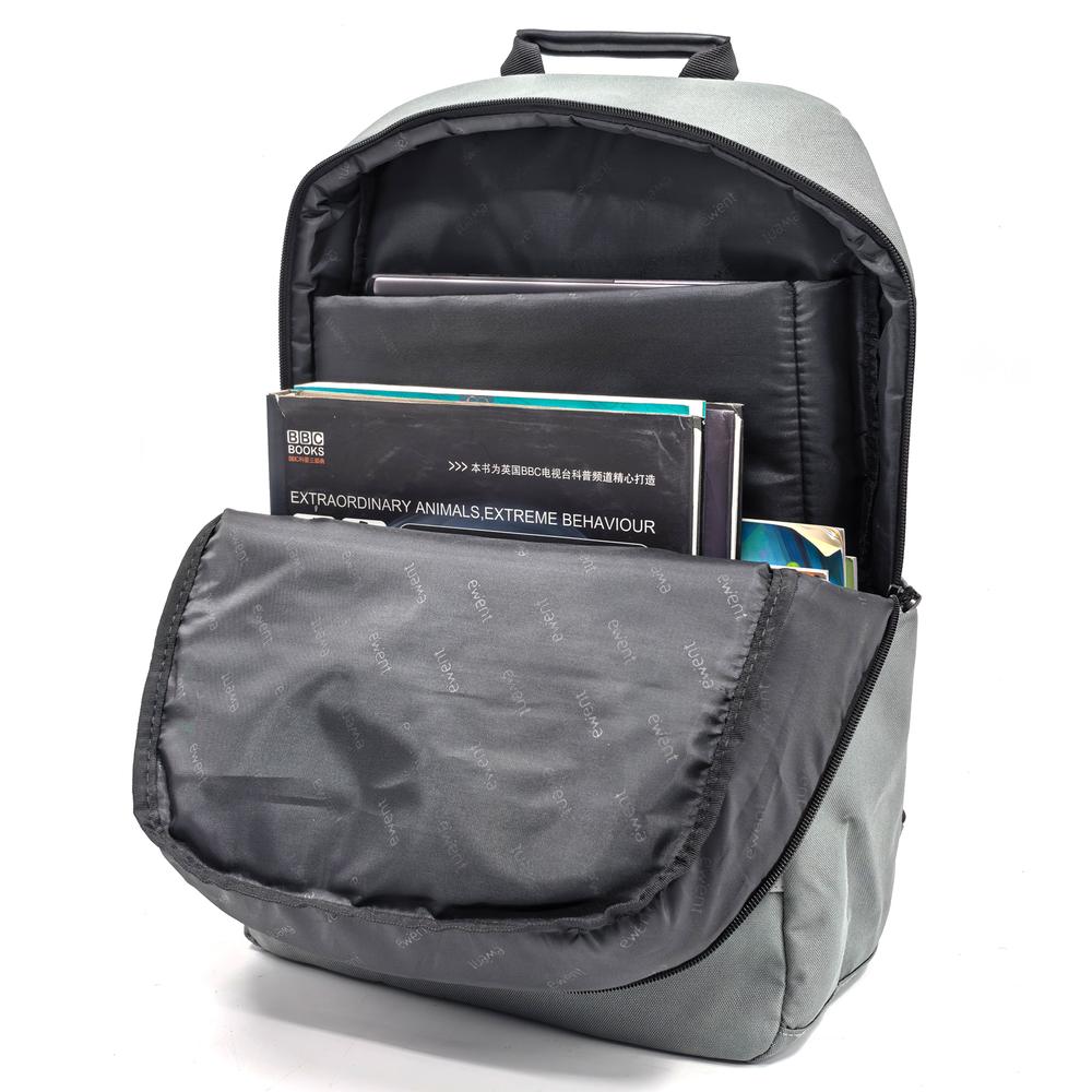 MOCHILA UNISEX EWENT URBAN BUSINESS PARA PORTATIL 16.1" GRIS