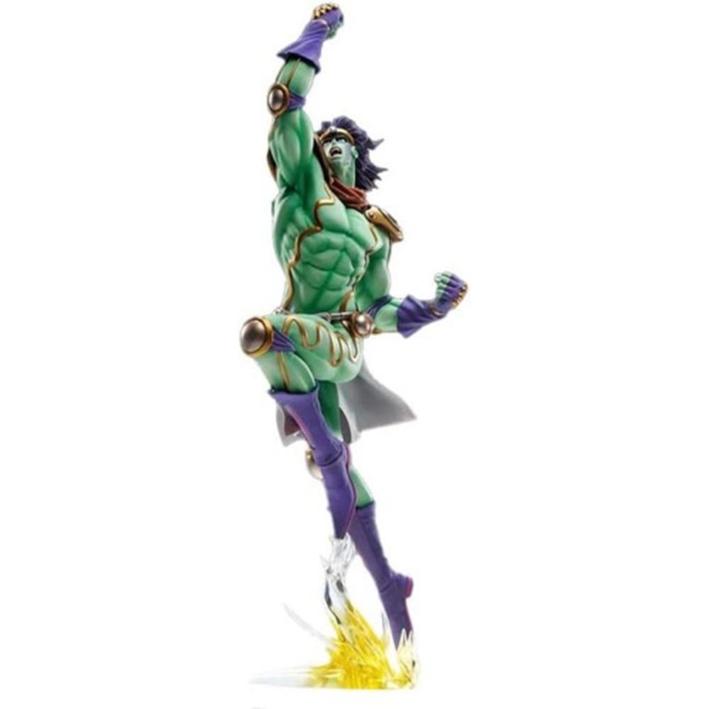 FIGURA MEDICOS ENTERTAINMENT JOJO'S BIZARRE ADVENTURE PART 3 STARDUST CRUSADERS STATUE LEGEND STAR PLATINUM 22CM