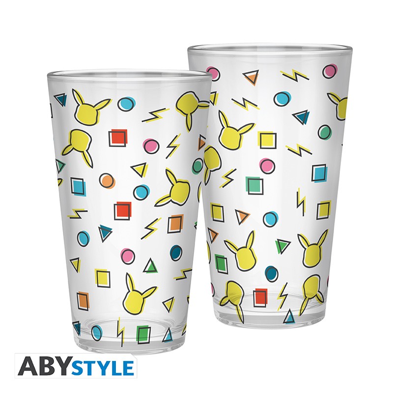VASO ABYSTYLE POKEMON PIKACHU PATTERN 400ML