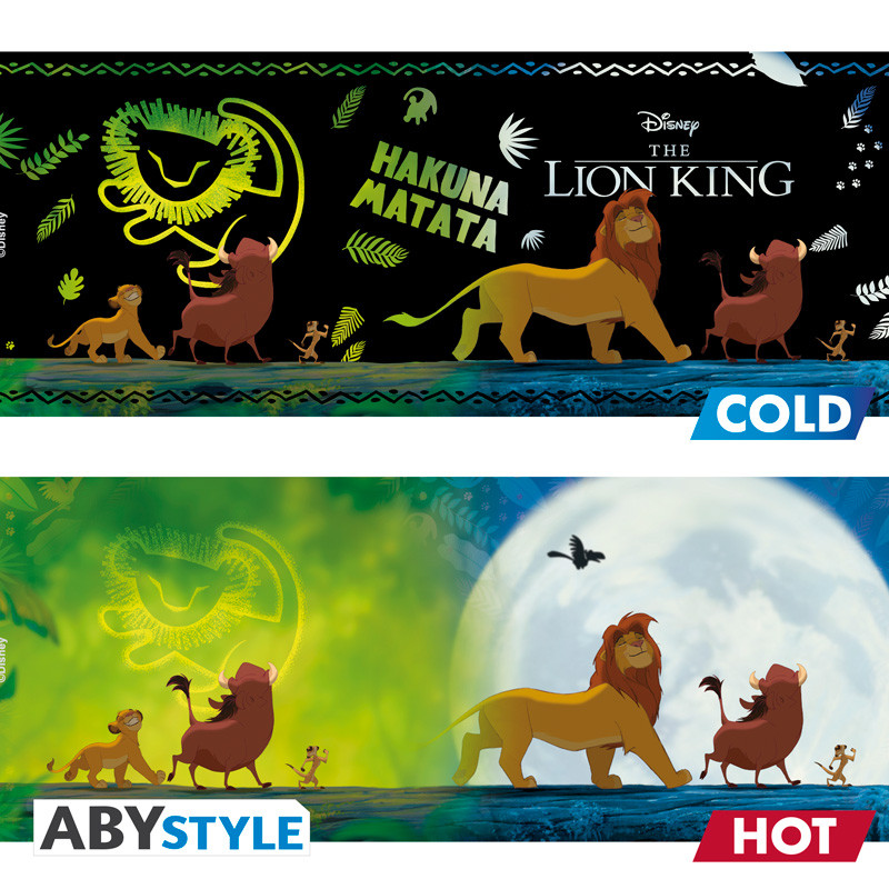 TAZA TERMICA ABYSTYLE DISNEY EL REY LEON 460ML