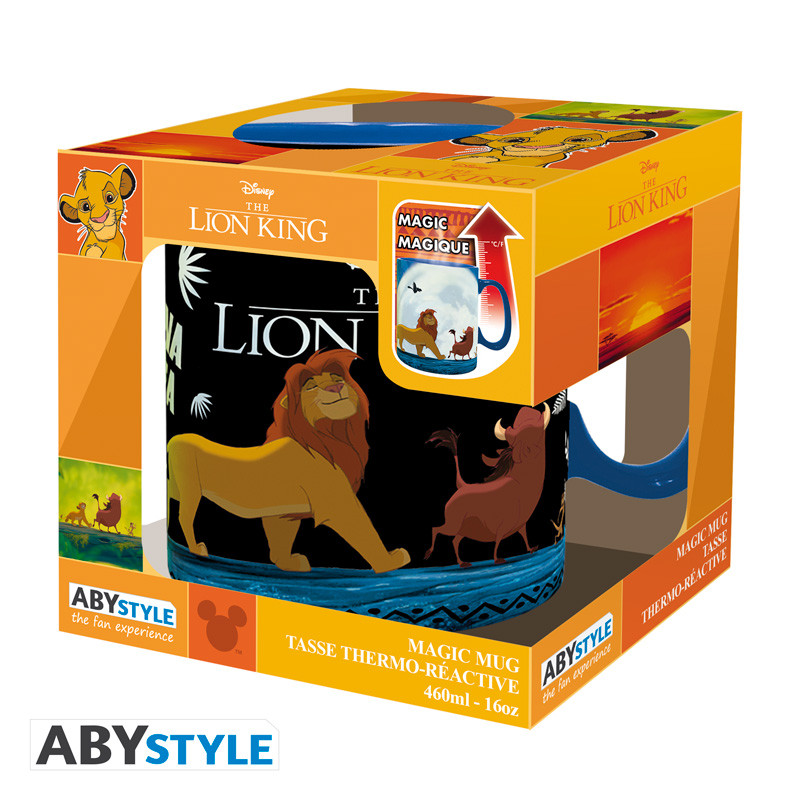 TAZA TERMICA ABYSTYLE DISNEY EL REY LEON 460ML