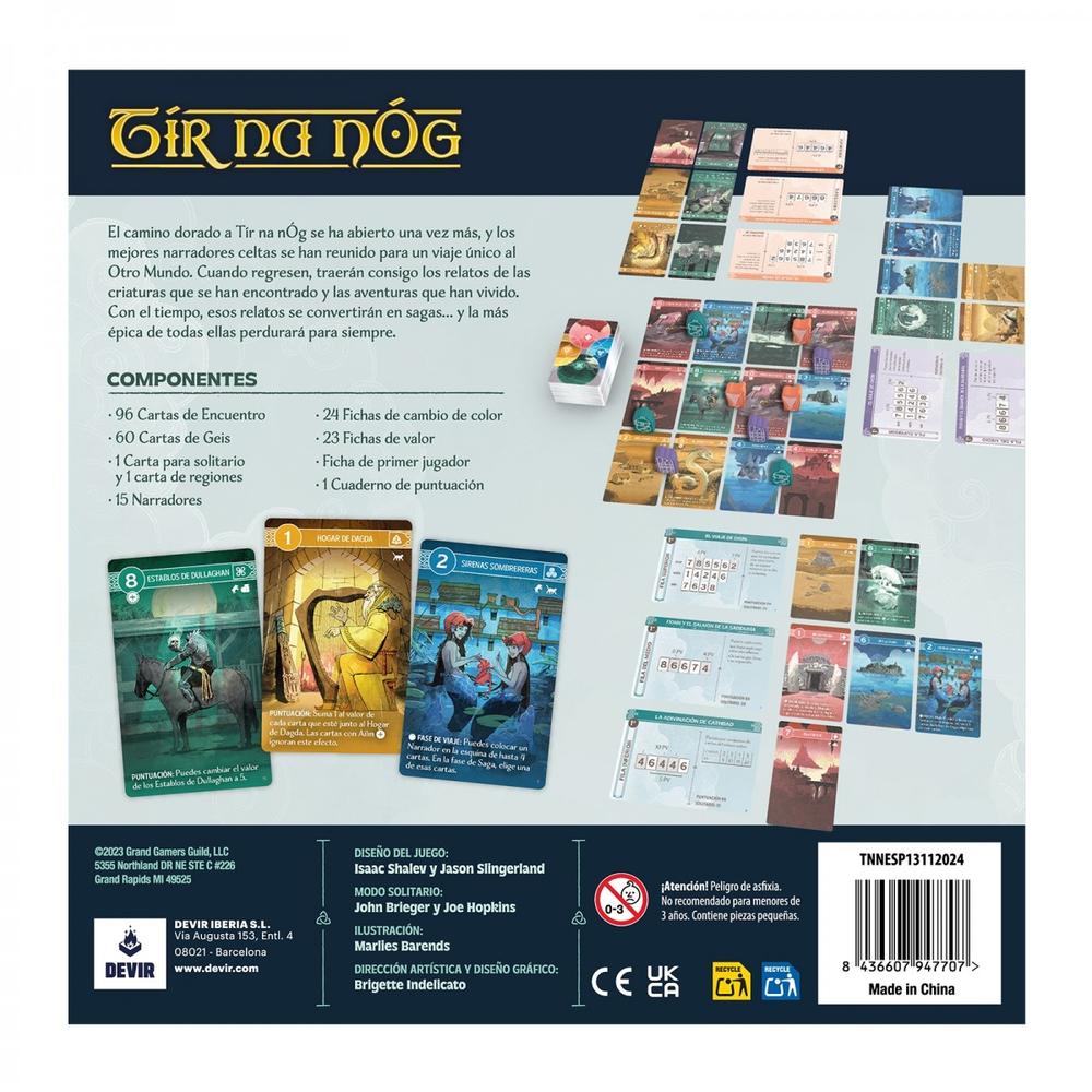 JUEGO DE MESA TÍR NA NÓG