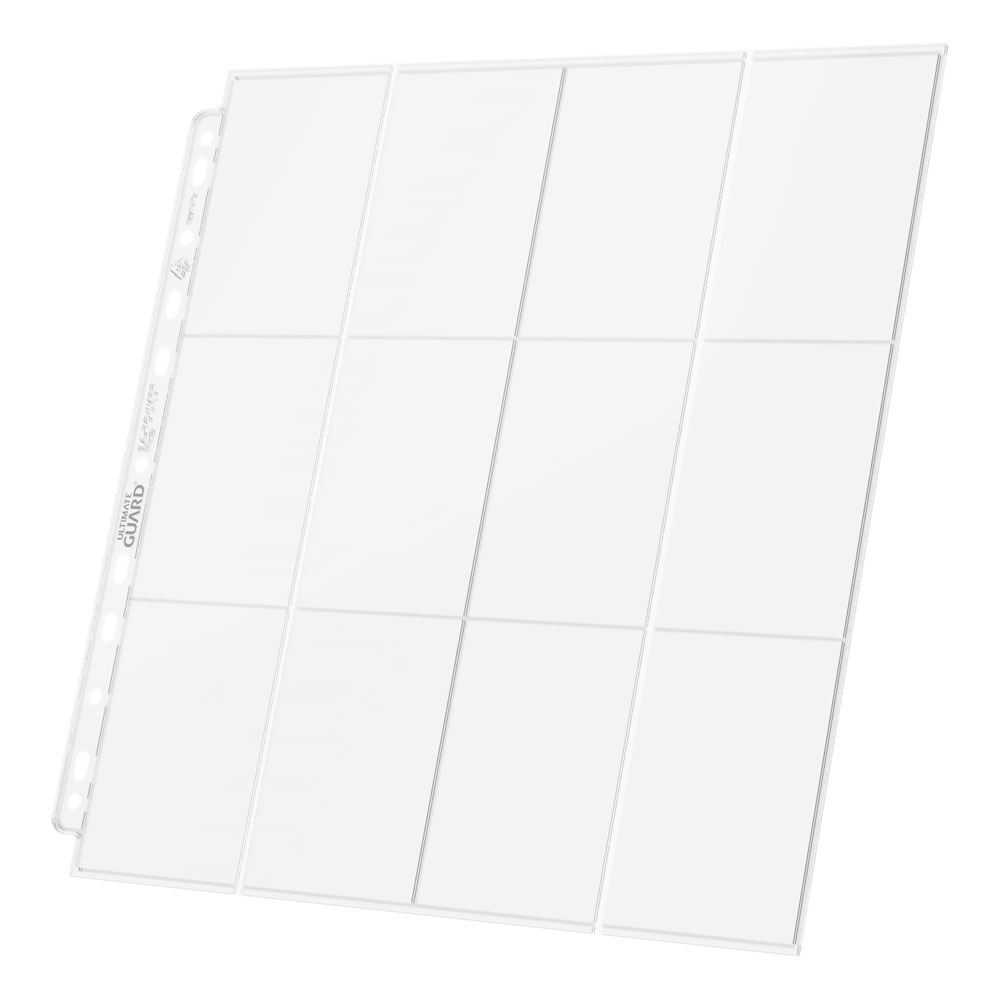 Carpeta transparente Ultimate Guard de 24 bolsillos y cuatro filas de páginas, carga lateral (10)