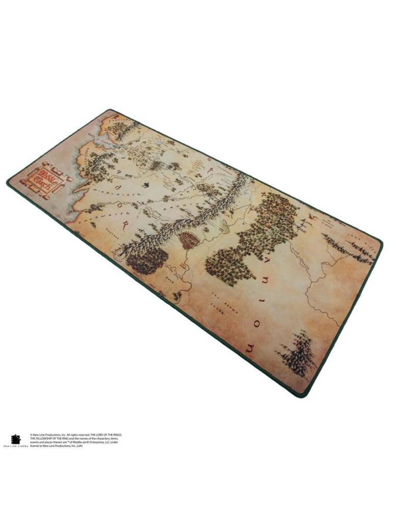 ALFOMBRILLA ESCRITORIO CINEREPLICAS EL SEÑOR DE LOS ANILLOS MAPA DE LA TIERRA MEDIA