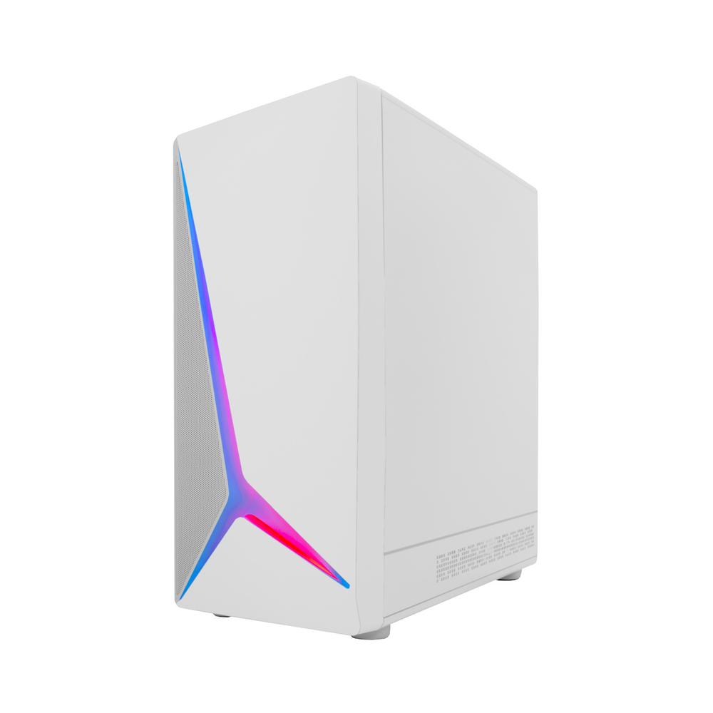 CAJA ORDENADOR GAMING COOLBOX GA450 STAR LIGHT ARGB ATX BLANCO